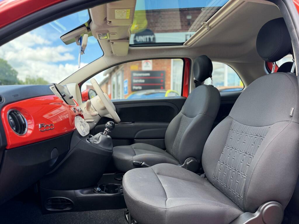 Fiat 500 1.0 Mhev Hatchback Euro 6 Ss YP73WGZ Orange #4