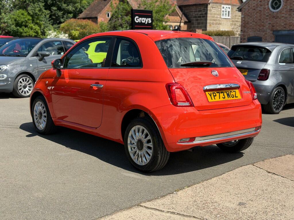 Fiat 500 1.0 Mhev Hatchback Euro 6 Ss YP73WGZ Orange #2