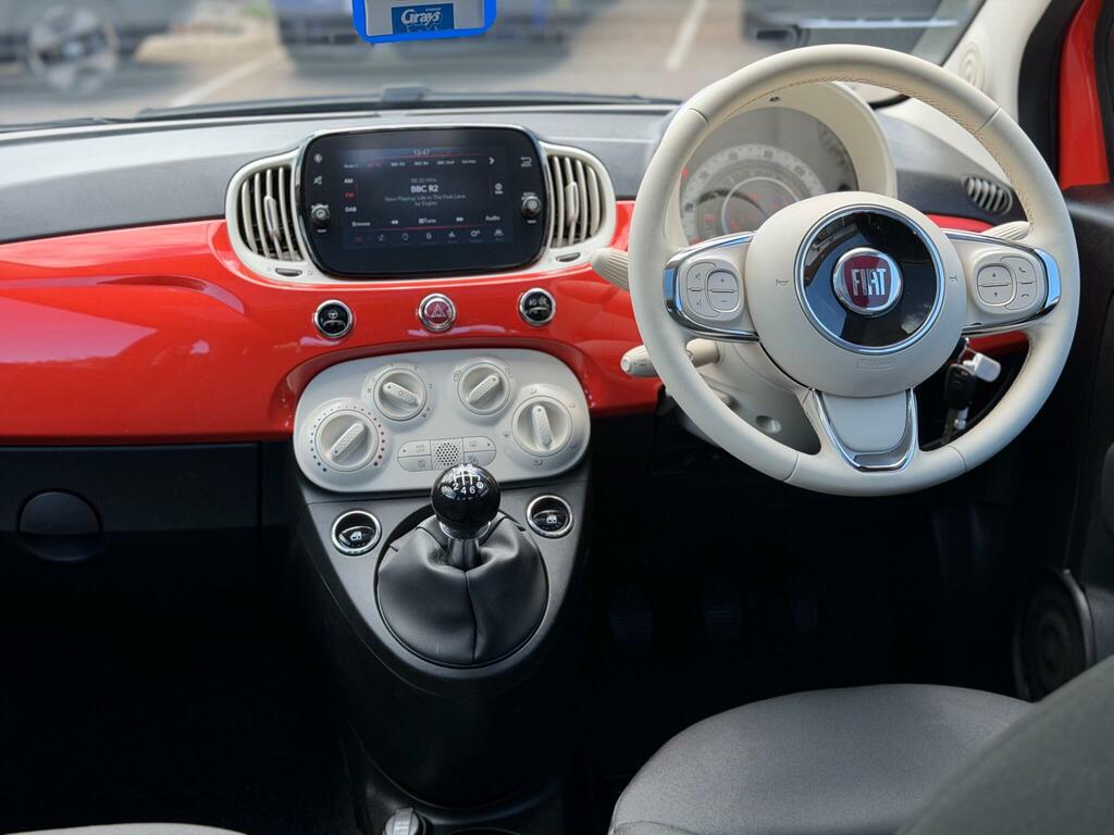 Fiat 500 1.0 Mhev Hatchback Euro 6 Ss YP73WGZ Orange #3