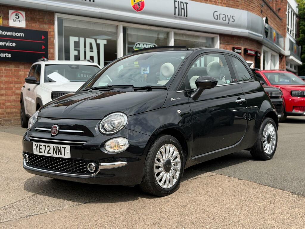 Fiat 500C 1.0 Mhev Dolcevita Convertible E Black #5