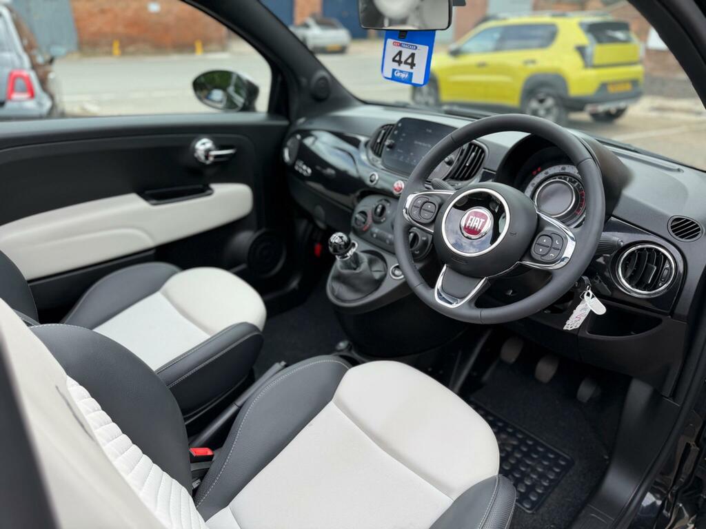 Fiat 500C Manual Black #16