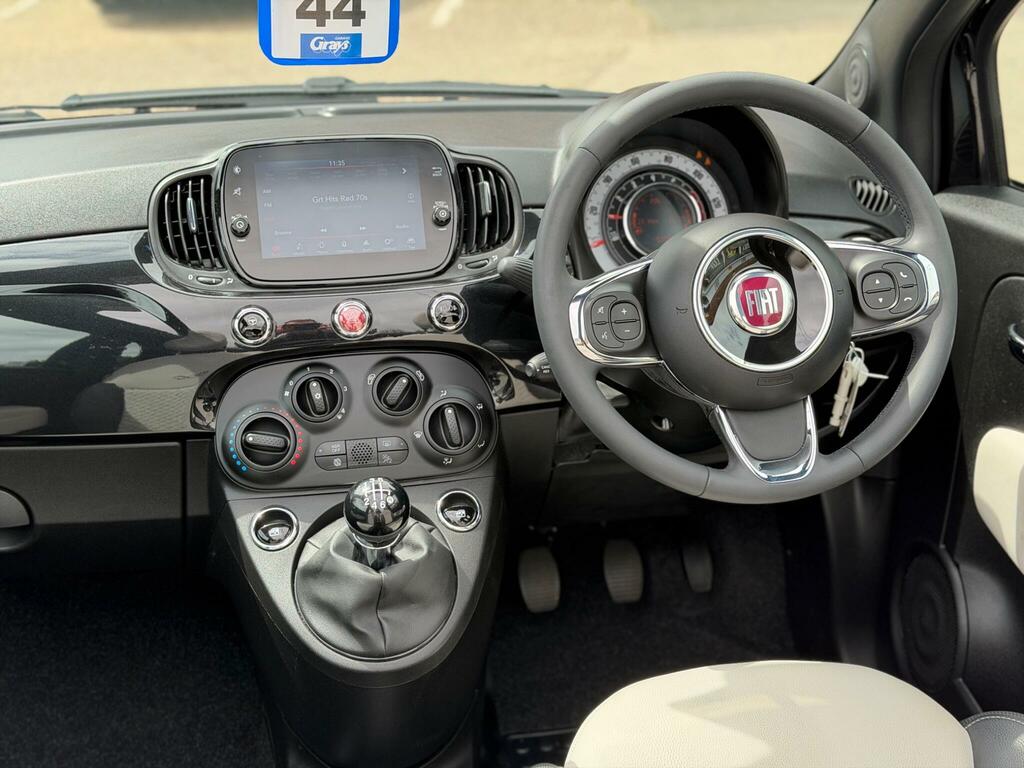 Fiat 500C Manual Black #7