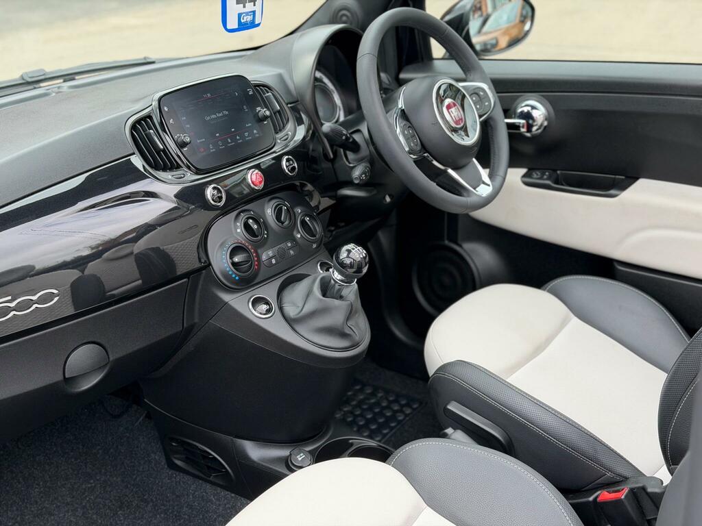 Fiat 500C Manual Black #11