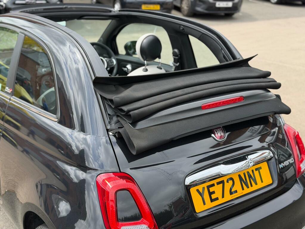 Fiat 500C Manual Black #8