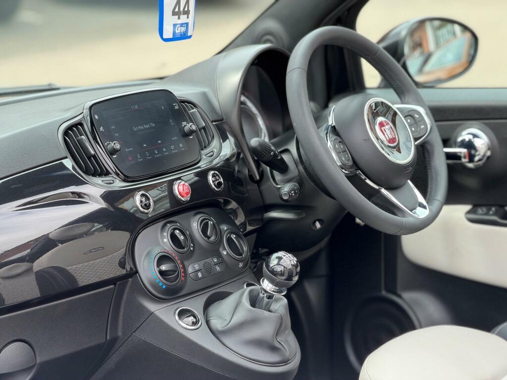 Fiat 500C 1.0 Mhev Dolcevita Convertible E Black #6