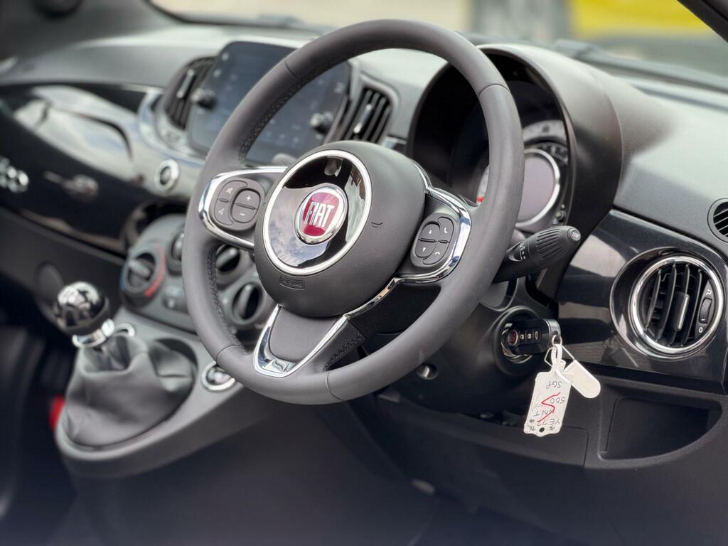Fiat 500C Manual Black #12