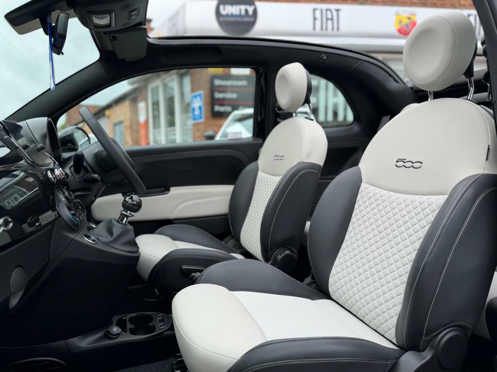Fiat 500C Manual Black #9