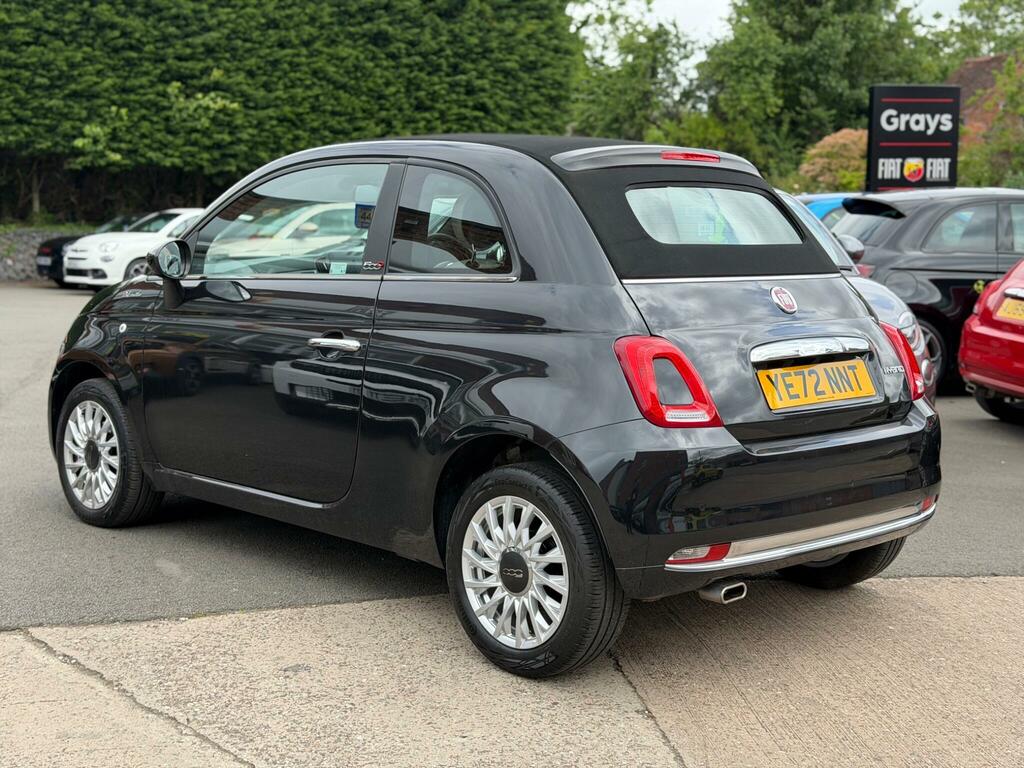 Fiat 500C Manual Black #33