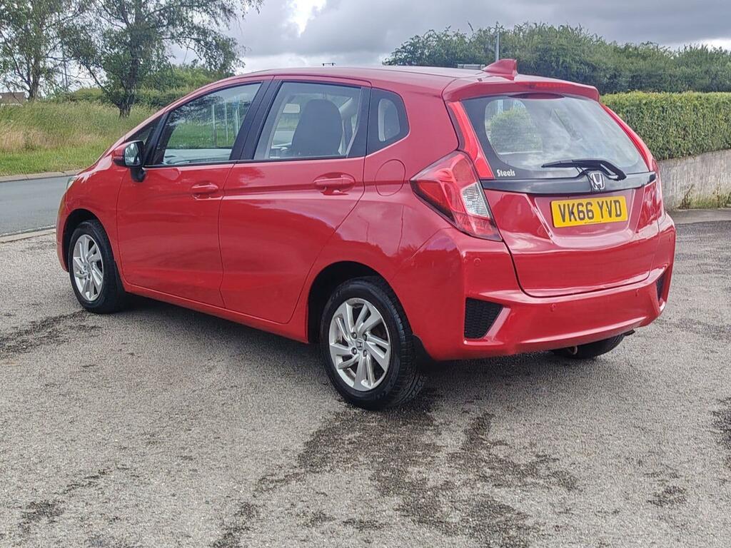 Honda Jazz 1.3 I-vtec Se Cvt Euro 6 Ss VK66YVD Red #4