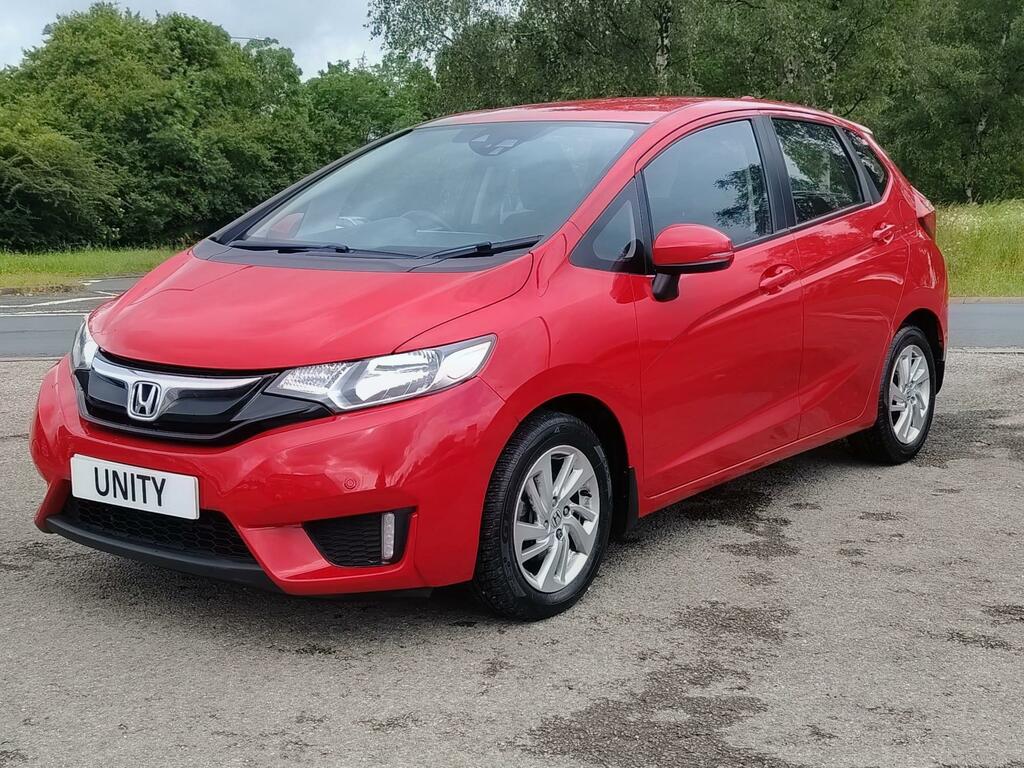 Honda Jazz 1.3 I-vtec Se Cvt Euro 6 Ss VK66YVD Red #3