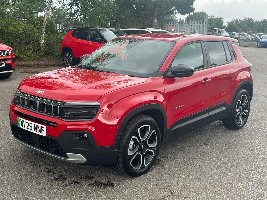 Jeep Avenger 54Kwh E-summit WV25NNF Red #3