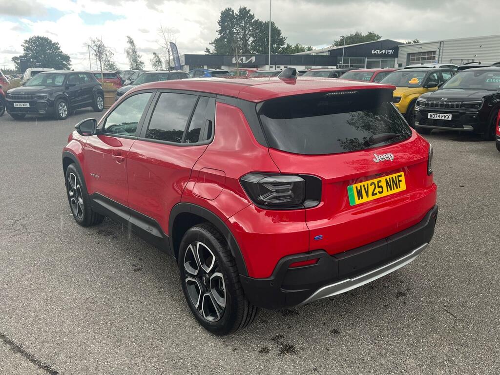 Jeep Avenger 54Kwh E-summit WV25NNF Red #5