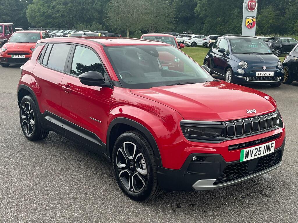 Jeep Avenger 54Kwh E-summit Red
