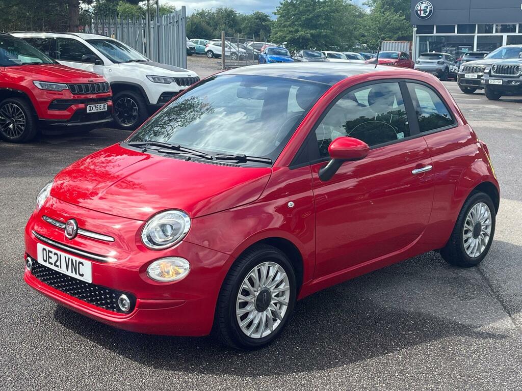 Fiat 500 1.0 Mhev Lounge Euro 6 Ss OE21VNC Red #3