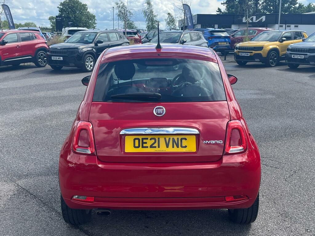 Fiat 500 1.0 Mhev Lounge Euro 6 Ss OE21VNC Red #6