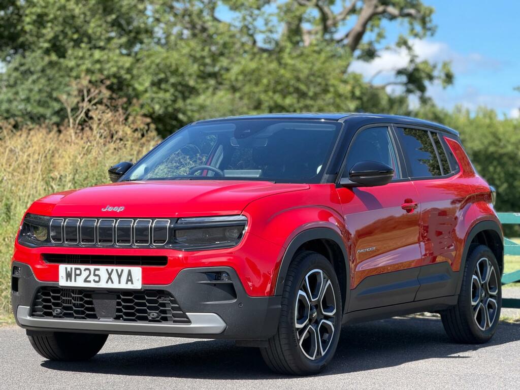 Jeep Avenger 1.2 Summit Euro 6 Ss WP25XYA Red #6