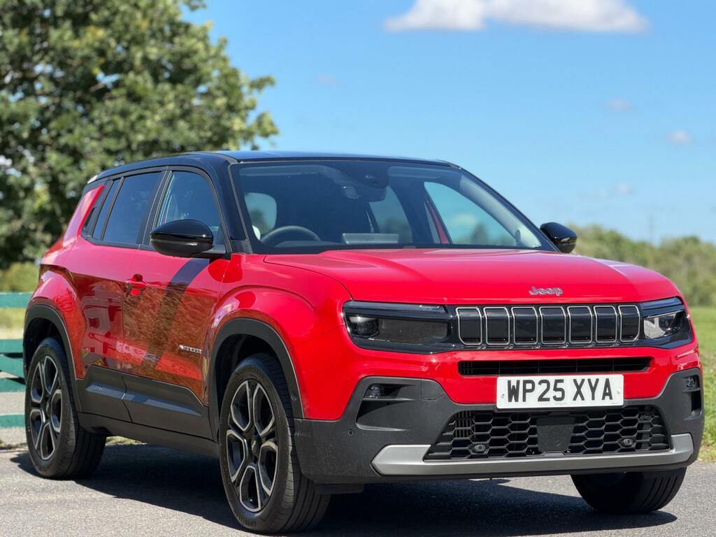 Jeep Avenger 1.2 Summit Euro 6 Ss Red