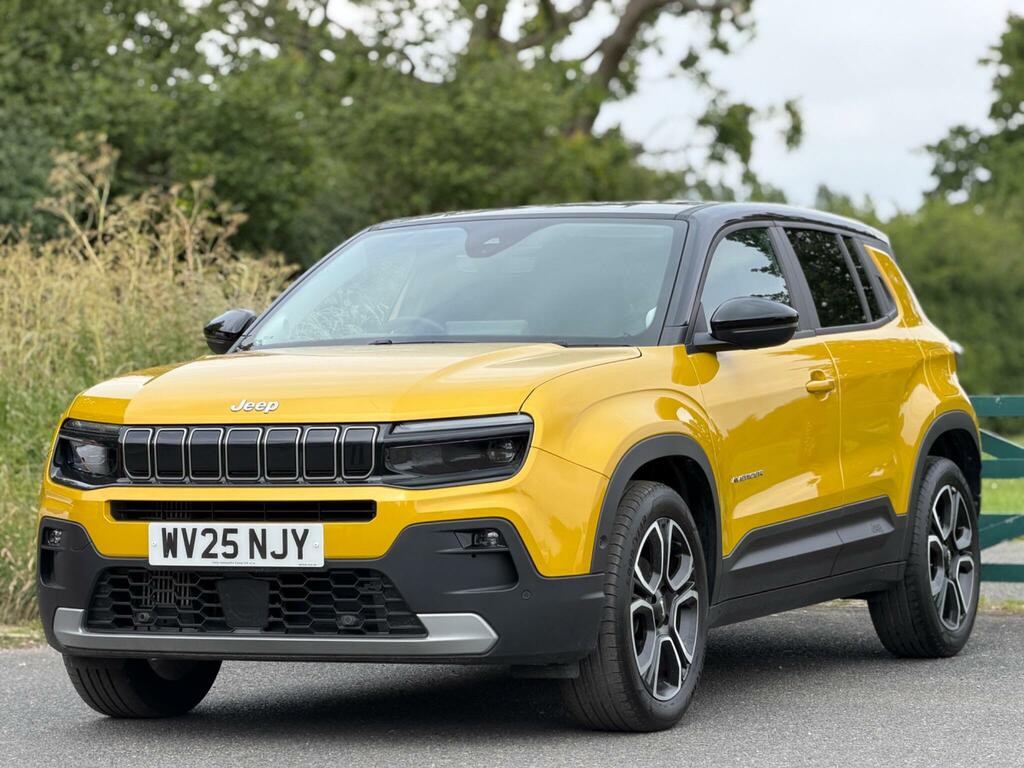 Jeep Avenger 1.2 Summit Euro 6 Ss WV25NJY Yellow #3