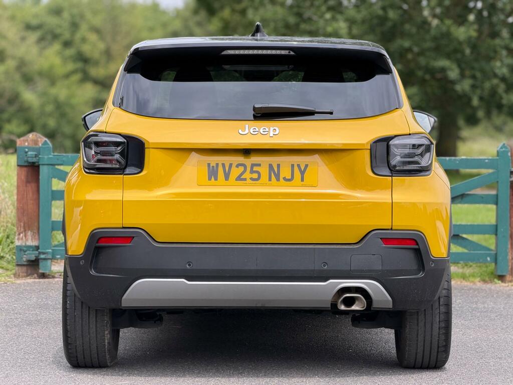 Jeep Avenger 1.2 Summit Euro 6 Ss WV25NJY Yellow #5