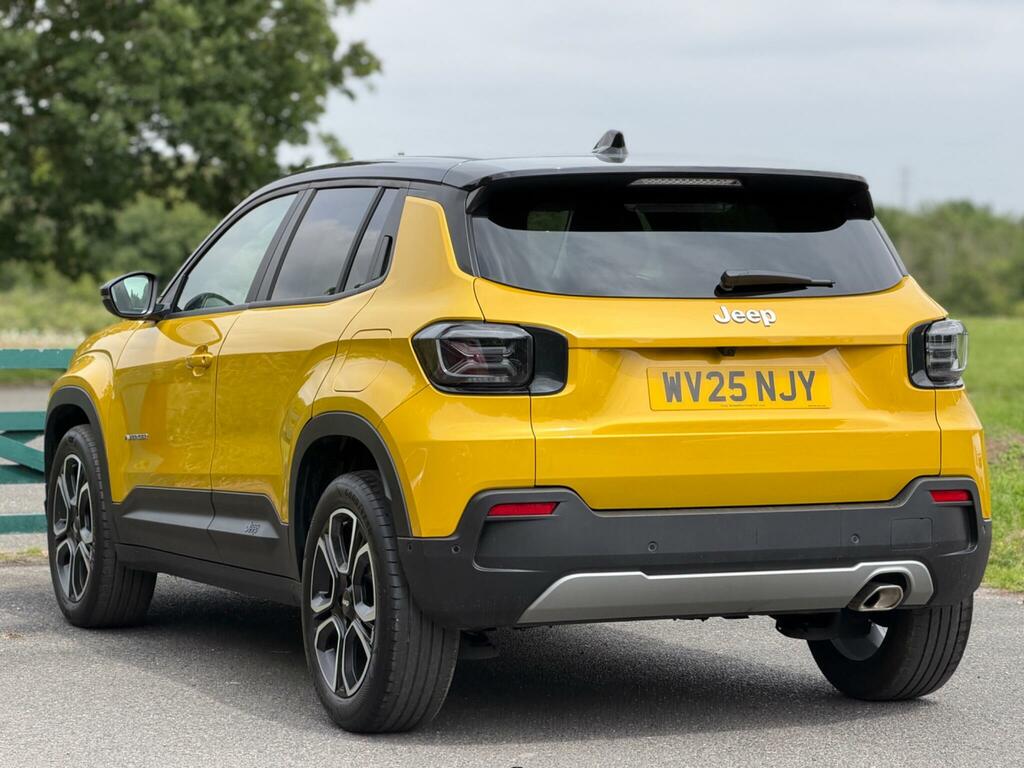 Jeep Avenger 1.2 Summit Euro 6 Ss WV25NJY Yellow #4