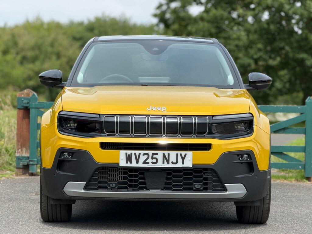 Jeep Avenger 1.2 Summit Euro 6 Ss WV25NJY Yellow #5