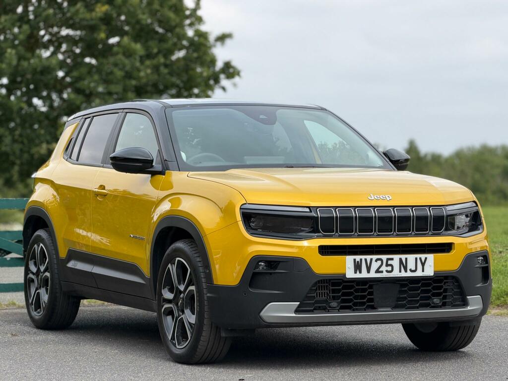 Jeep Avenger 1.2 Summit Euro 6 Ss WV25NJY Yellow