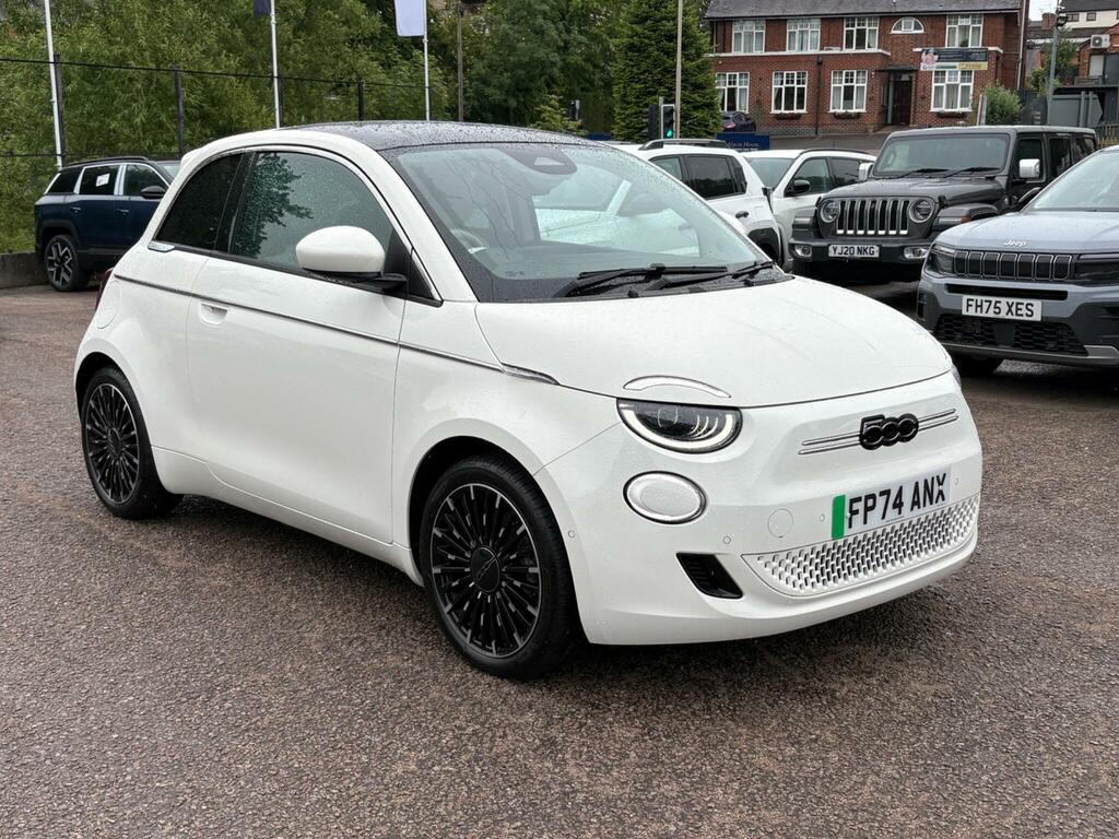 Fiat 500E 42Kwh La Prima Hatchback 118 Ps White