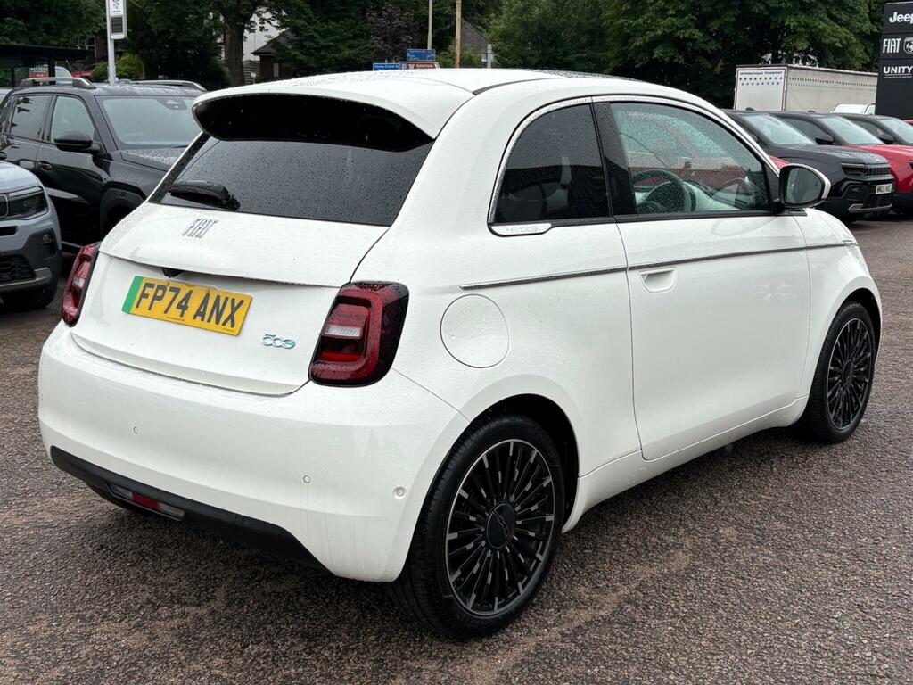 Fiat 500E 42Kwh La Prima Hatchback 118 Ps White #5