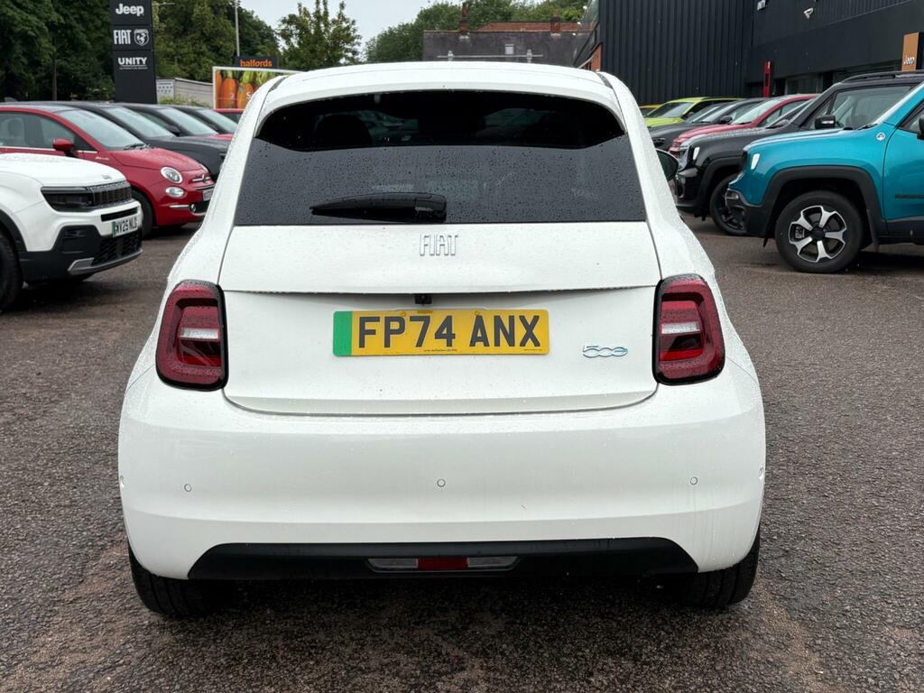 Fiat 500E 42Kwh La Prima Hatchback 118 Ps White #4