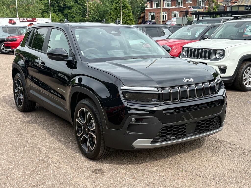 Jeep Avenger 54Kwh E-summit Black