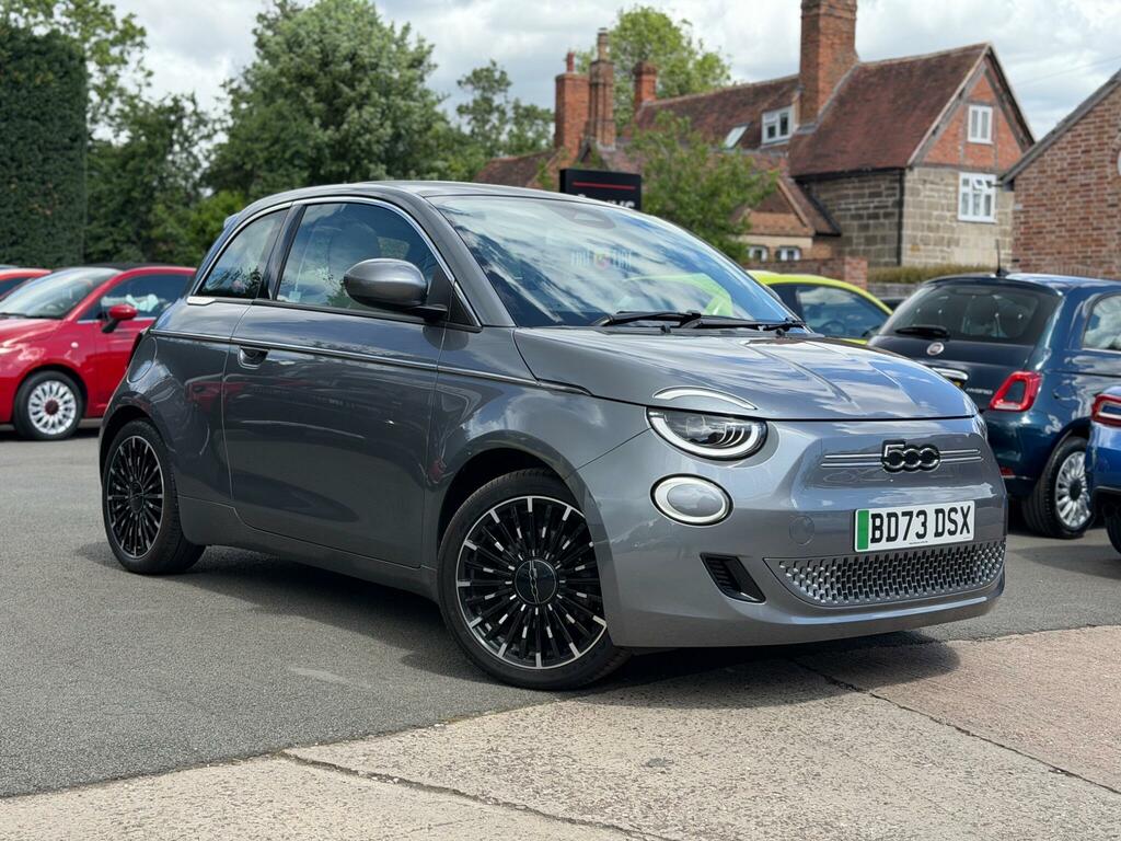 Fiat 500E 42Kwh La Prima By Bocelli Hatchback A Grey