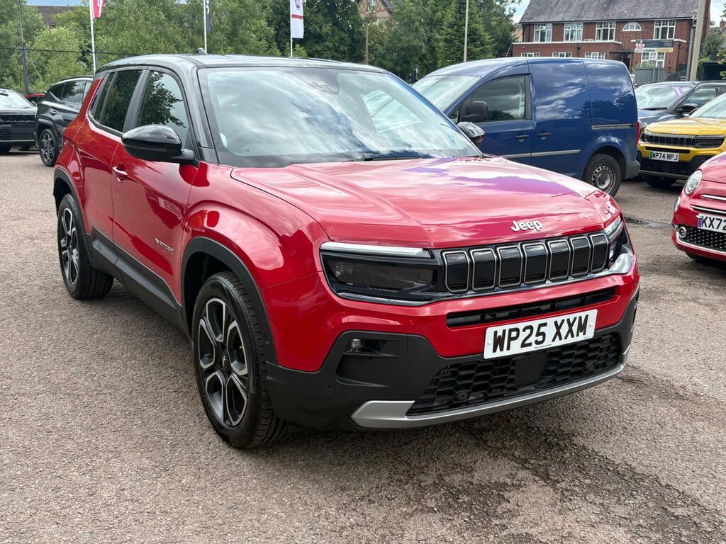 Jeep Avenger 1.2 Summit Euro 6 Ss Red