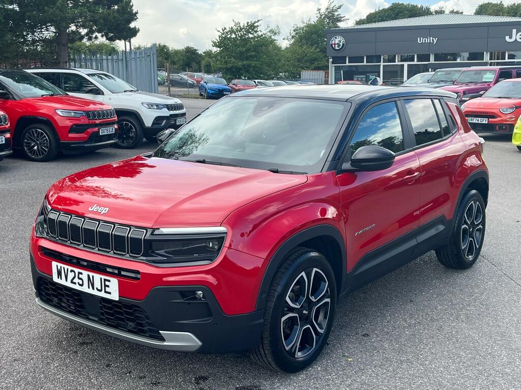 Jeep Avenger 1.2 Summit Euro 6 Ss Red #3