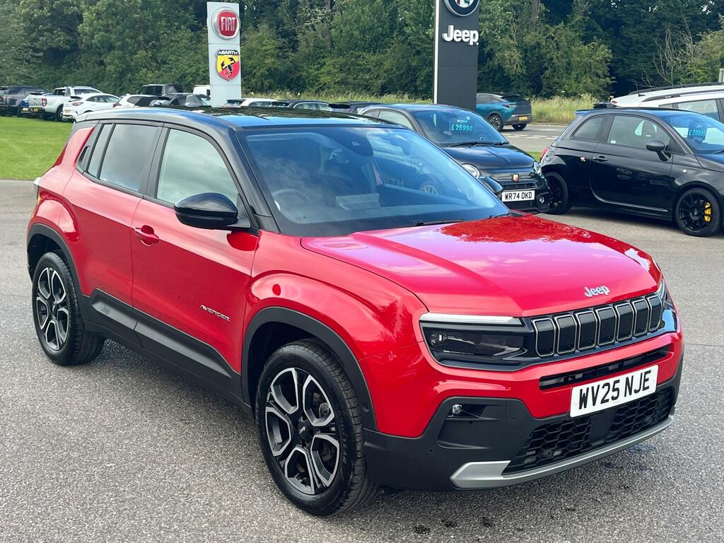 Jeep Avenger 1.2 Summit Euro 6 Ss Red