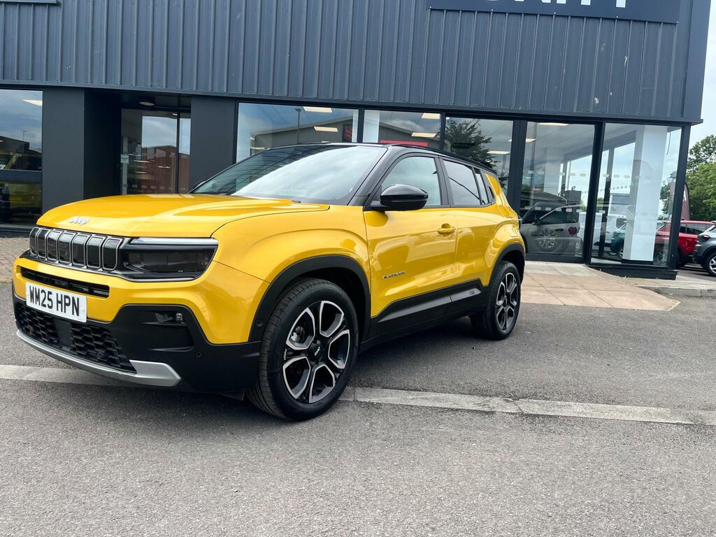 Jeep Avenger 1.2 Summit Euro 6 Ss WM25HPN Yellow #6