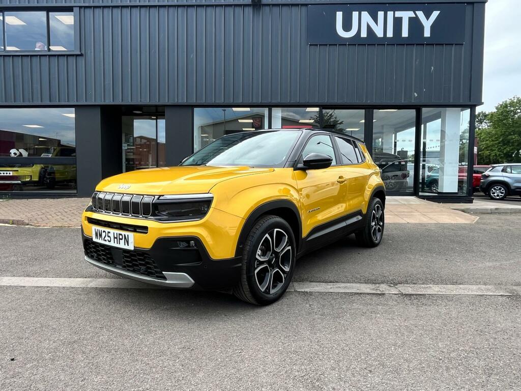 Jeep Avenger 1.2 Summit Euro 6 Ss WM25HPN Yellow #3
