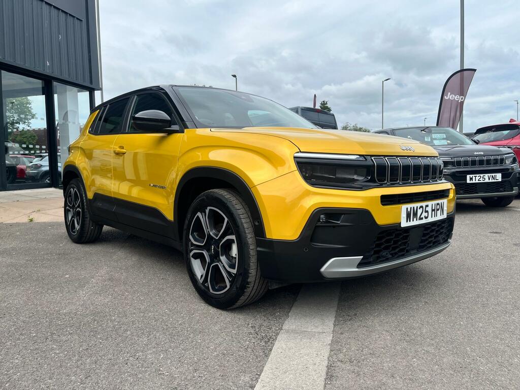 Jeep Avenger 1.2 Summit Euro 6 Ss WM25HPN Yellow
