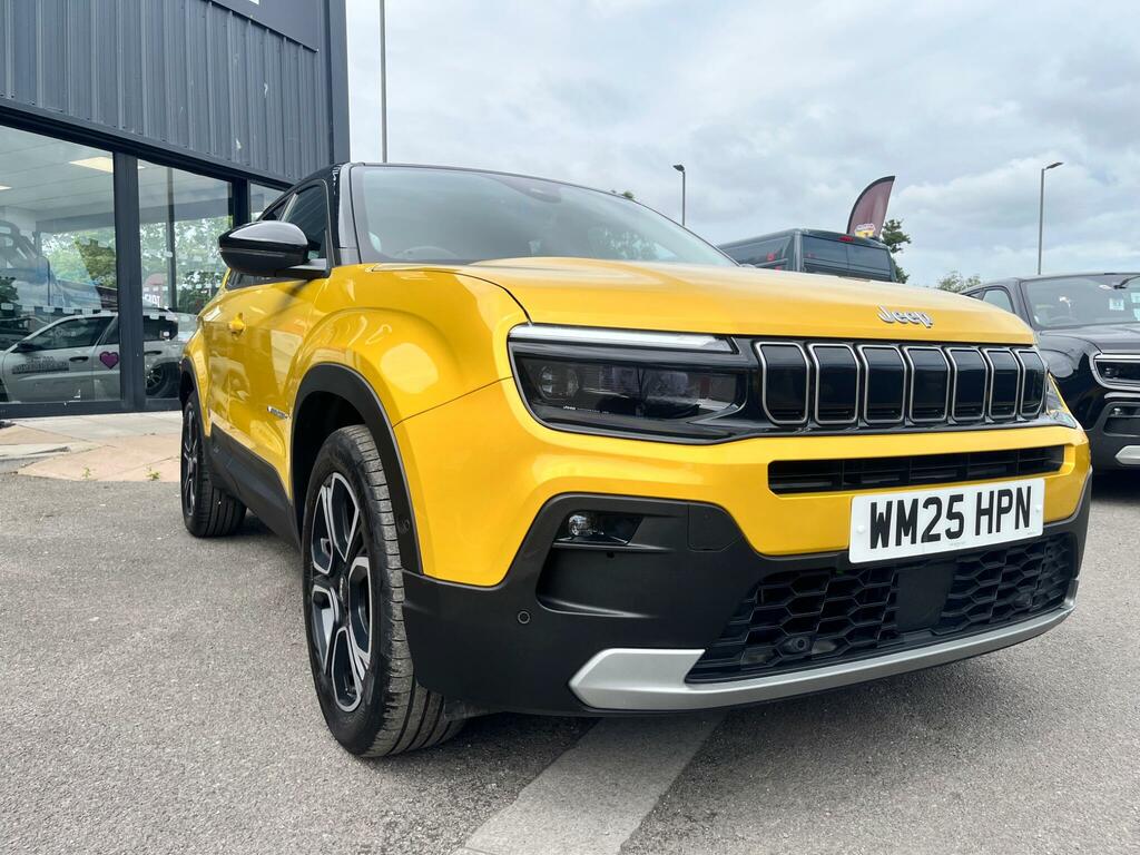Jeep Avenger 1.2 Summit Euro 6 Ss WM25HPN Yellow #5