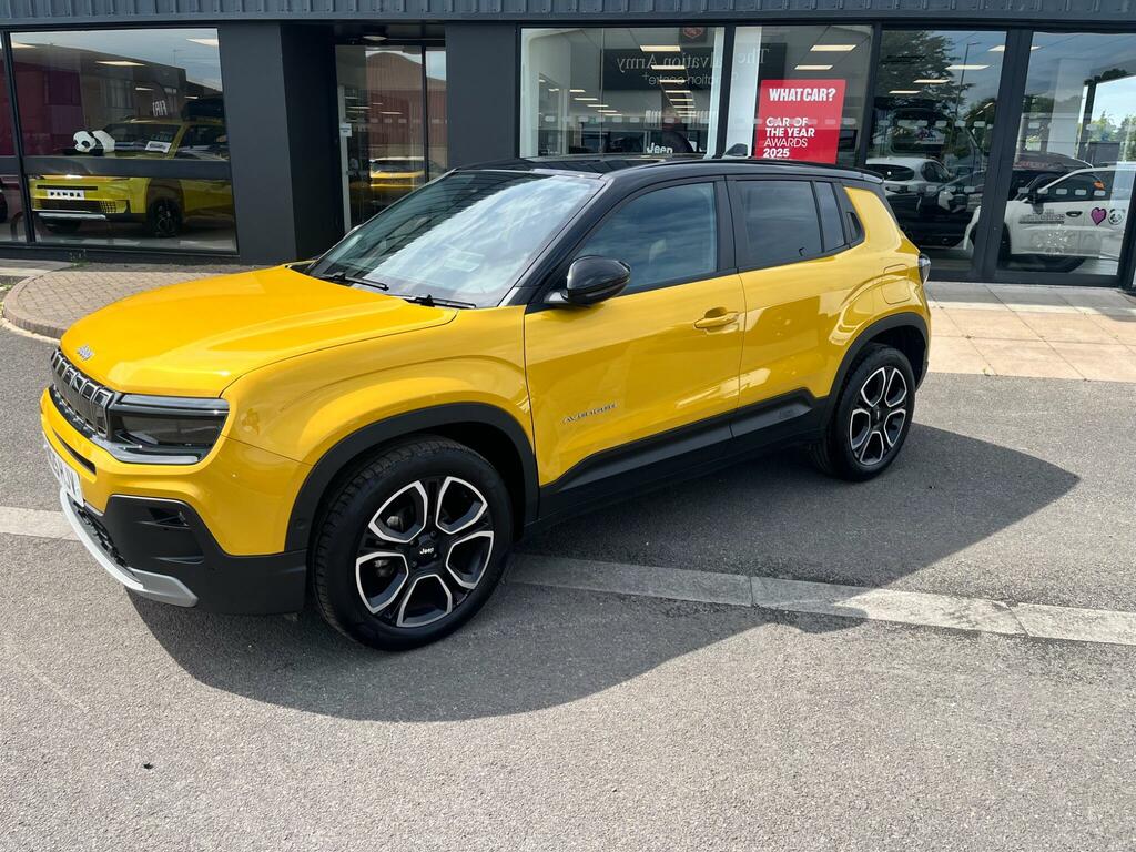 Jeep Avenger 1.2 Summit Euro 6 Ss WM25HJV Yellow #5