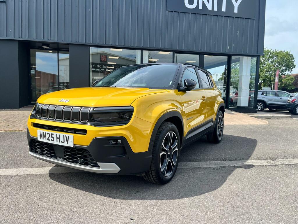 Jeep Avenger 1.2 Summit Euro 6 Ss WM25HJV Yellow #2