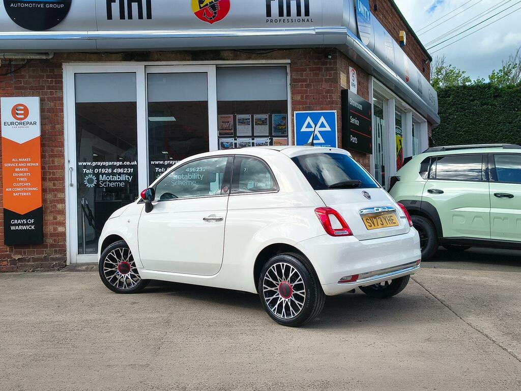 Fiat 500 1.0 Mhev Red Euro 6 Ss White #2