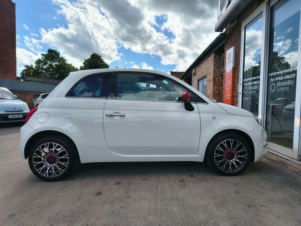Fiat 500 Red Grey #10