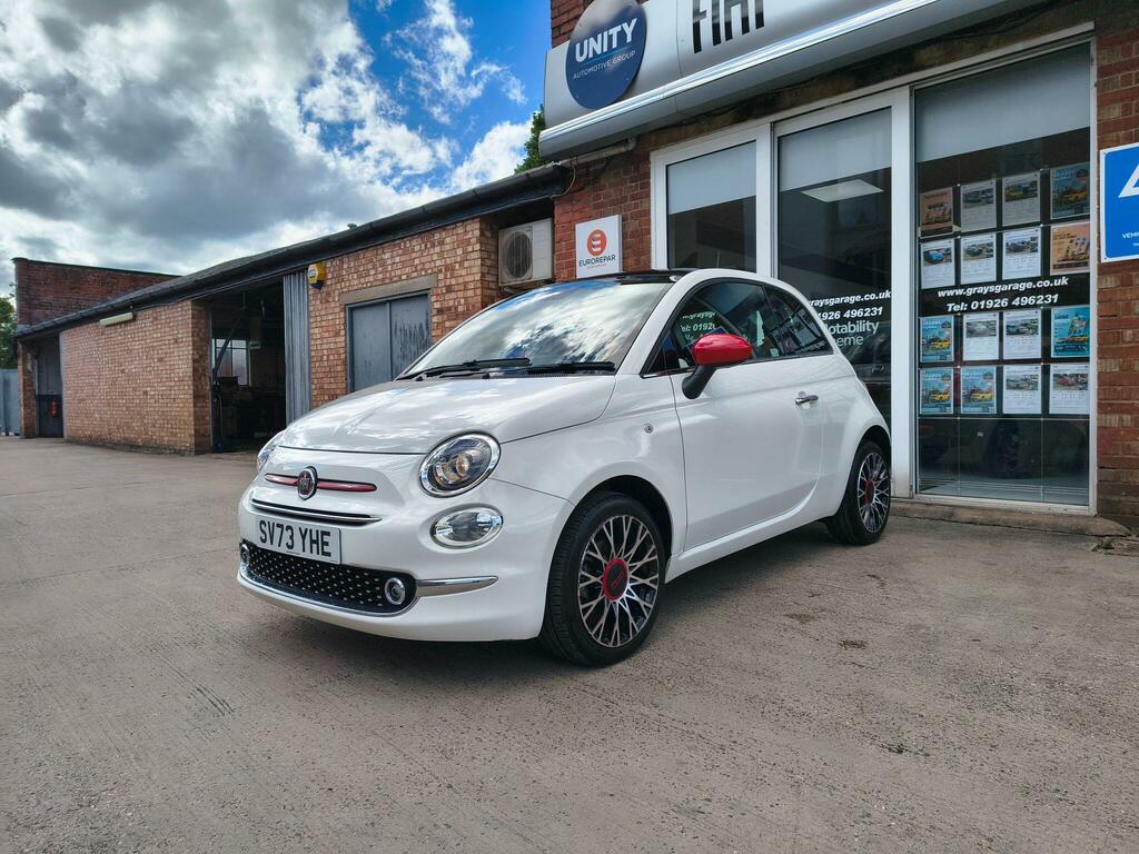 Fiat 500 Red Grey #8