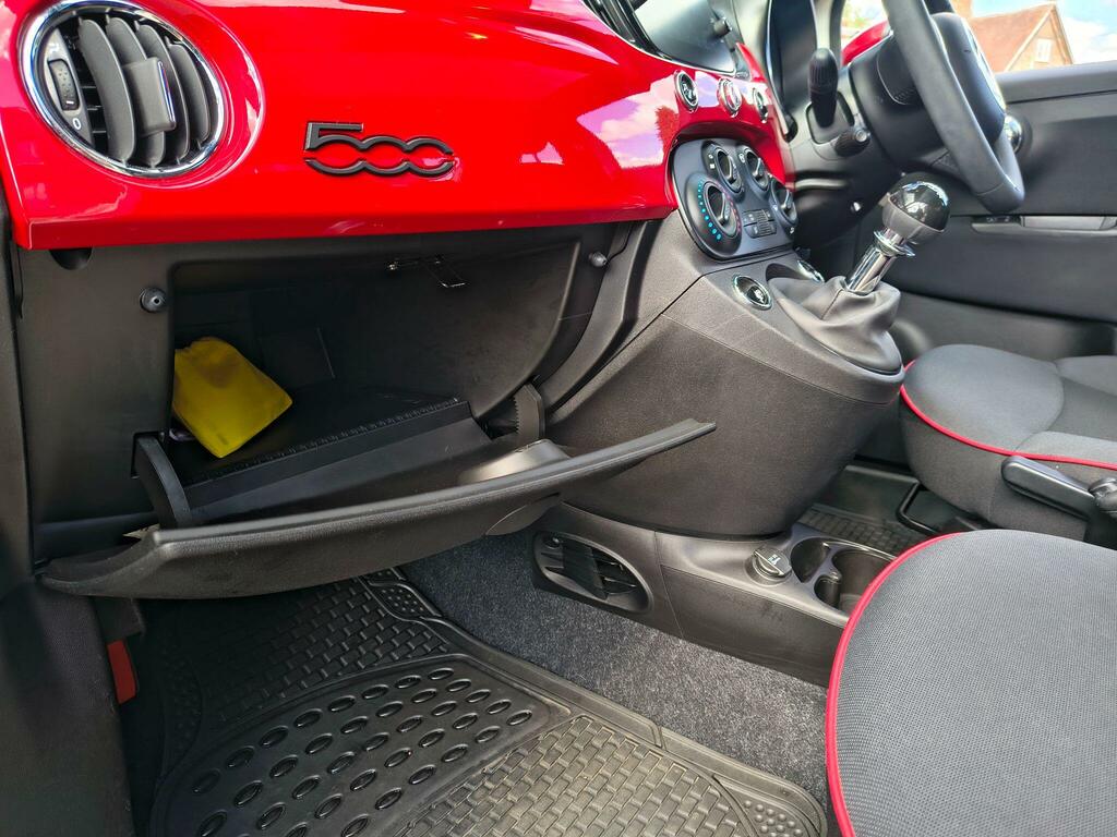 Fiat 500 Red Grey #46
