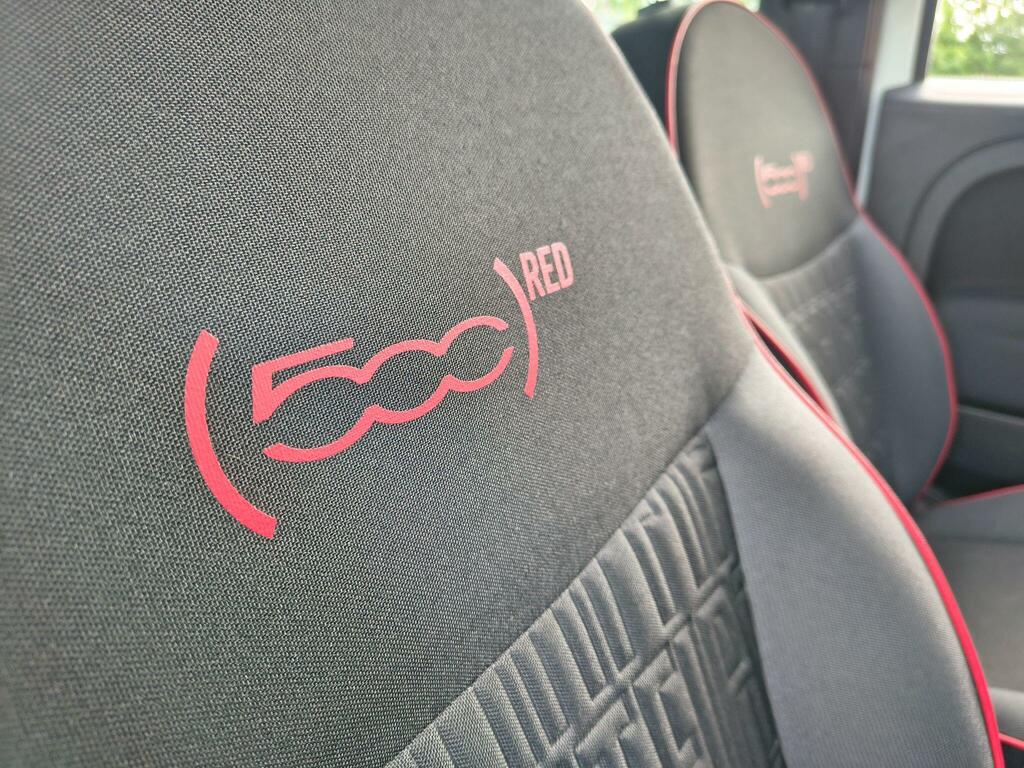 Fiat 500 Red Grey #25