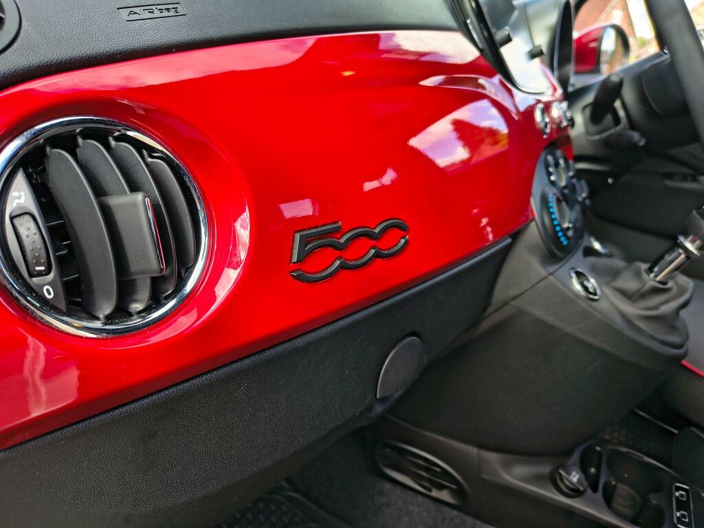 Fiat 500 Red Grey #45