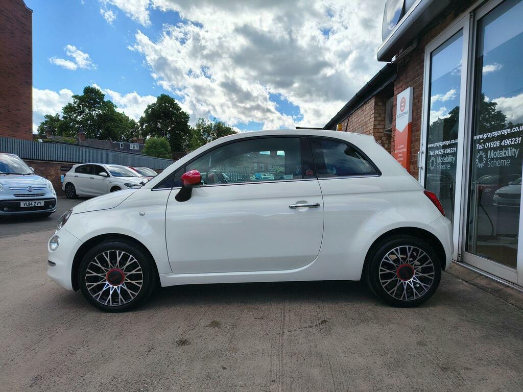 Fiat 500 Red Grey #9