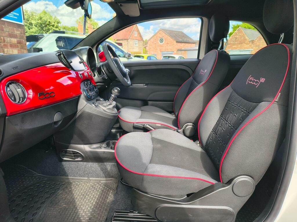 Fiat 500 Red Grey #23