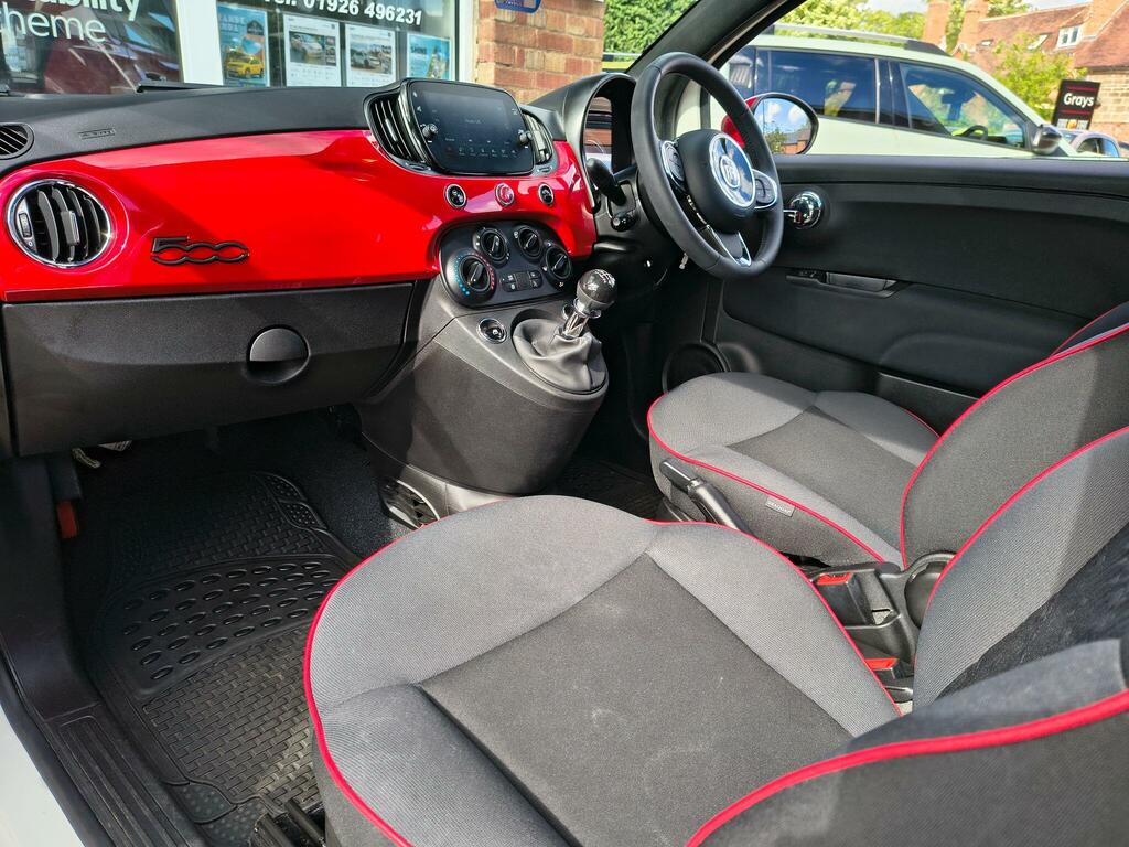 Fiat 500 Red Grey #22