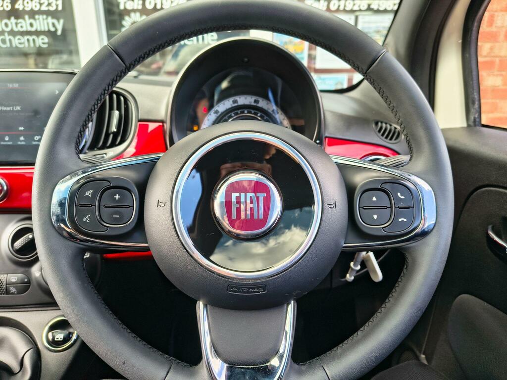 Fiat 500 Red Grey #33